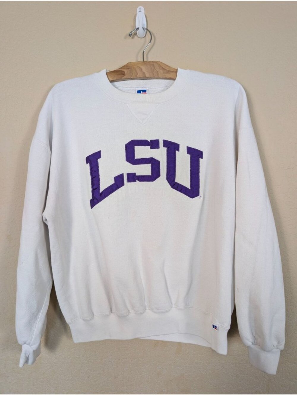 Vintage 90s USA Made Russell Athletic LSU sweatshirt unisex XL Tigers